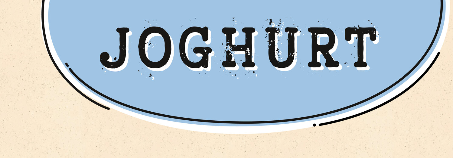 Text Büffeljogurt