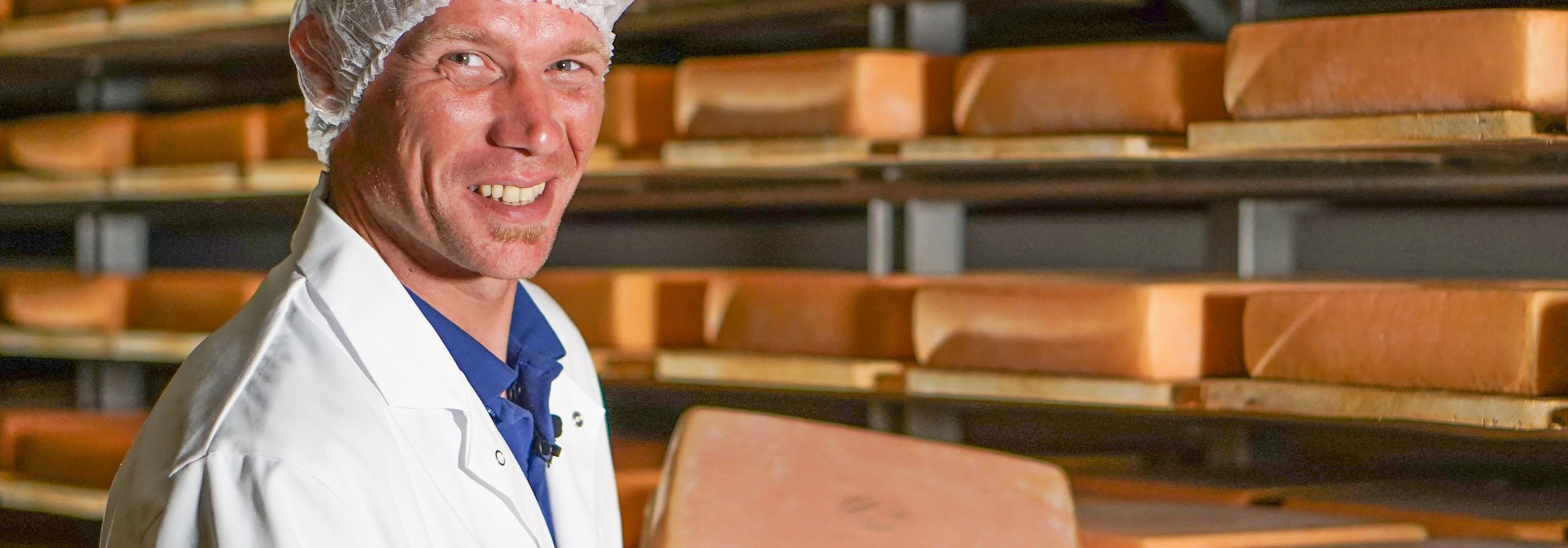 Fabian Spielhofer, Geschäftsführer und Käsemeister der Brülisauer Käse AG